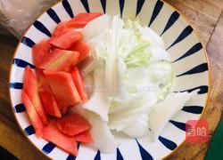 白菜粉条炖豆腐的做法图解4