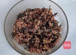 海苔红米饭团的做法图解5