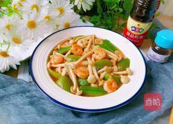 虾仁丝瓜炒白玉菇的做法图解14