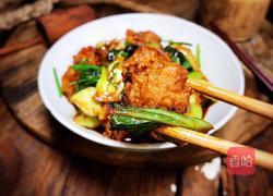 小白菜烧肉圆子的做法图解9