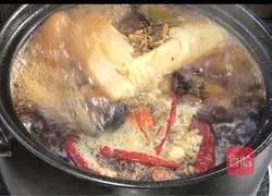 Illustration of how to make braised tofu skin 5