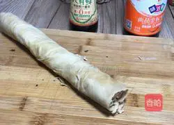 Illustration of braised tofu skin 7