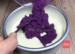 紫薯戚风蛋糕的做法图解11