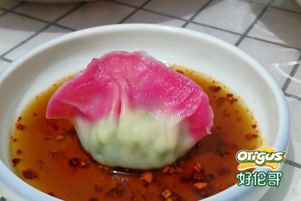 彩色水饺皮