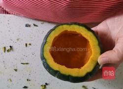 萬圣節(jié)南瓜蝦仁炒飯的做法圖解2