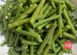 豆角蒸面条的做法图解4