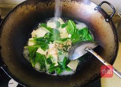 菜心豆腐汤的做法图解6
