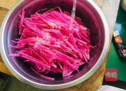 糖醋心里美的做法图解5