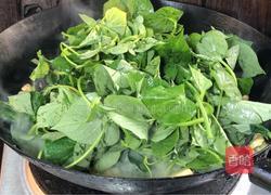 杏鲍菇炒苕叶的做法图解6