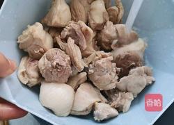 白萝卜炖鸭肉的做法图解4