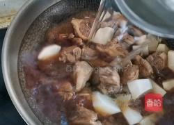 白萝卜炖鸭肉的做法图解12