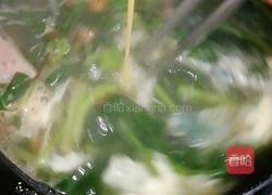菠菜鸡蛋汤的做法图解6