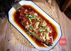 剁椒蒸鲈鱼的做法图解8