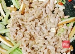 芹菜香干炒肉丝的做法图解11