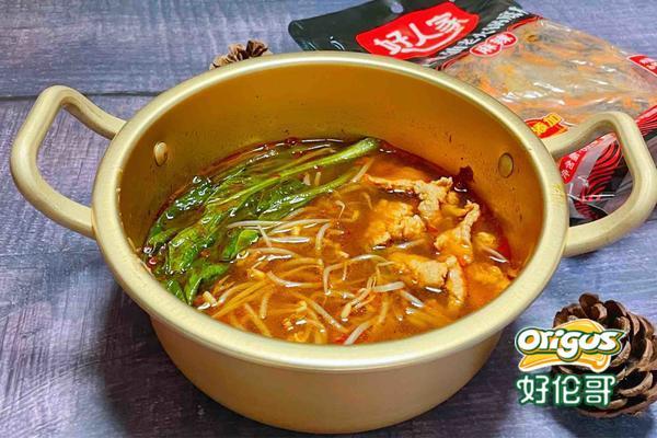 麻辣豆芽肉片