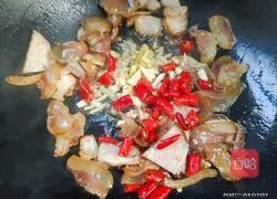 回锅肉炒白萝卜的做法图解6