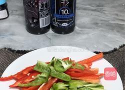 双椒炒牛肉的做法图解4