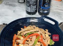 双椒炒牛肉的做法图解12