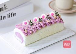 紫薯芋泥天使蛋糕卷的做法图解20