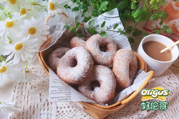 甜甜圈面包