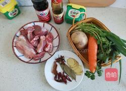 胡萝卜土豆炖羊肉的做法图解1