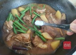 排骨土豆炖豆角的做法图解10