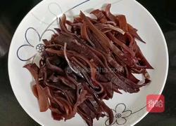 茭白炒肉丝的做法图解2