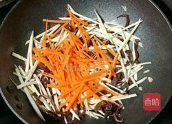 茭白炒肉丝的做法图解10