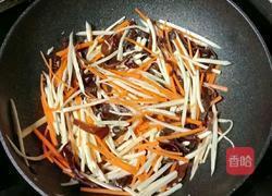 茭白炒肉丝的做法图解11