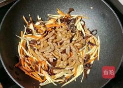茭白炒肉丝的做法图解13