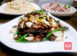 百合蘑菇炒肉片的做法图解13