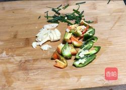 辣椒炒地瓜的做法图解2