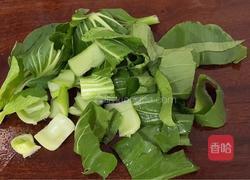 猪肝青菜汤的做法图解1