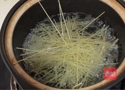 猪肝面线的做法图解2