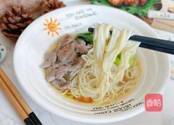 猪肝面线的做法图解10