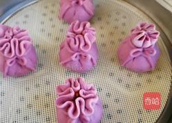 紫薯豆沙福袋的做法图解10