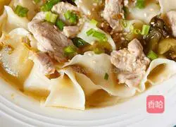 Laotan pickled cabbage noodles recipe 8