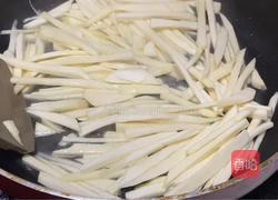 茭白炒鸡蛋的做法图解4