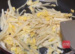 茭白炒鸡蛋的做法图解6