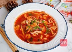 番茄虾仁菇汤的做法图解10