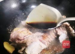 菊花菜烧牛排骨的做法图解5