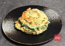 鲜虾韭菜饼的做法图解8