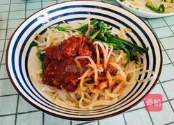 西红柿辣椒酱拌面的做法图解8