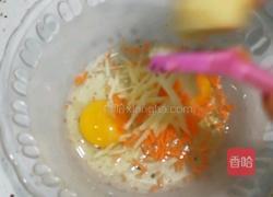 苹果鸡蛋饼的做法图解1