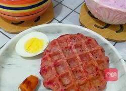 香蕉火龙果鸡蛋饼的做法图解9