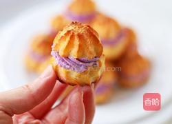 紫薯馅泡芙的做法图解16