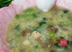 猪肝菠菜粥的做法图解9