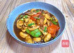 辣椒炒口蘑的做法图解13