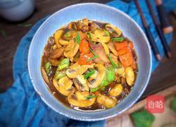 辣椒炒口蘑的做法图解15