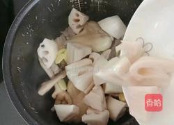 莲藕花生鸡汤的做法图解7